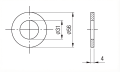 Anilha M30 DIN 125 A2 140 HV 28- 50 peças 000-168 (2)