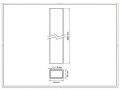 Poste de vedação 60x40x1,2 mm, comprimento 2,0 m, verde RAL 6005 000-195 (3)