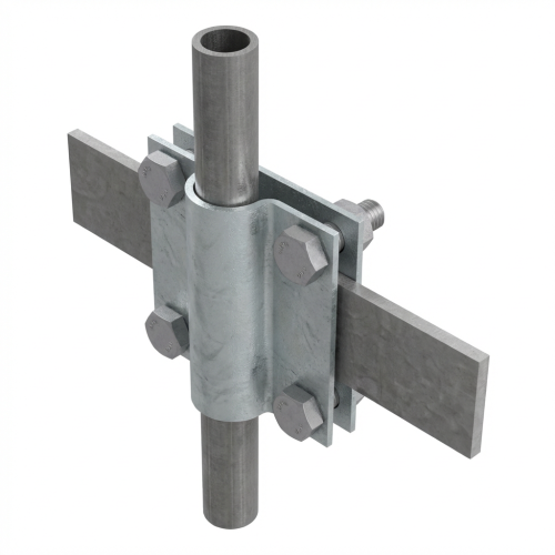Conector de terra 2 placas haste ; B até 40 mm, ø 20 mm PV-24-03 (1)