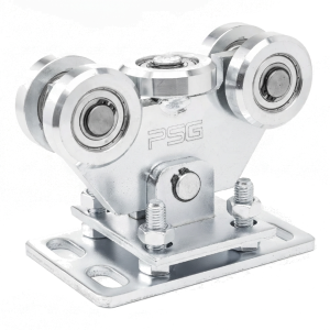 Carrinho de rolamento 80 rolos de aço para portões deslizantes autoportantes