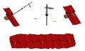 Parafuso de rosca dupla para adaptadores e triângulos - M10x250 PV-06-02 (2)