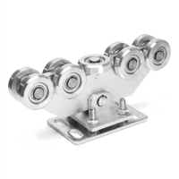 Carrinho de transporte 80 rolos de aço