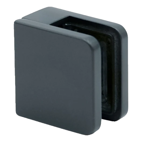 Suporte para vidro 45x45x26 mm antracite vidro 6-10,76 mm zamak sistema plano pintado 000-269 (1)