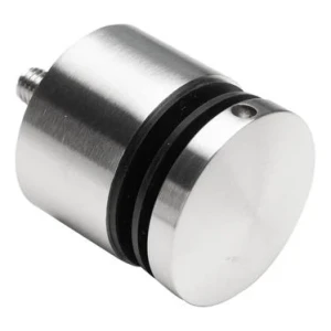 Fixação pontual para vidro fi 50/30/M10x70 vidro 8-17,52 mm AISI 304 sistema plano acetinado