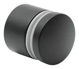 Fixação pontual para vidro fi 50 preto – AISI 304. vidro 8–21,52 mm