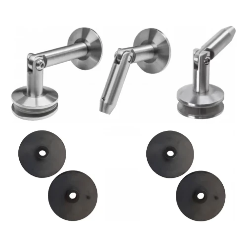 Sistema de coberturas em vidro M10 tirante 3 elementos fi 10 mm vidro 8-17,52 mm AISI 304 acetinado 000-261 (1)