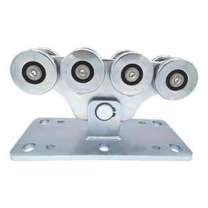Carrinho de translação 89x100 mm para carril 6V.089 de portão deslizante 8 rolos de aço