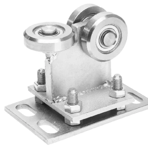 Carrinho de rodagem 80 3 rolos de aço para portões deslizantes autoportantes leves