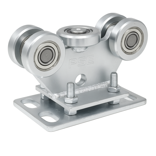 Carrinho de rodagem 80 rolos de aço para portão deslizante com regulação 5 rolos 000-314 (1)