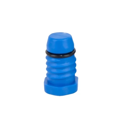 Tampão de teste de estanqueidade para tubos 16 mm azul. 000-096 (1)