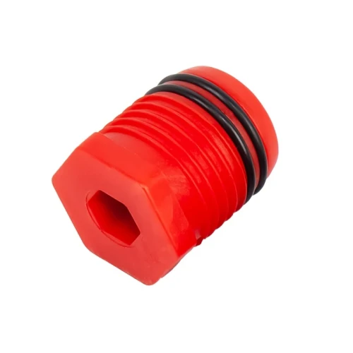 Tampa de teste de estanqueidade para tubos 32 mm vermelha. 000-103 (2)