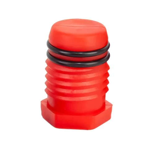 Tampão de teste de estanqueidade para tubos 25/26 mm vermelho. 000-101 (1)