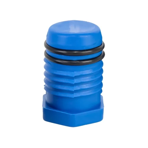 Tampão de teste de estanqueidade para tubos 25/26 mm azul 000-100 (1)