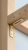 Esquadro com regulação KR 1 75x65x20x3,0 zinco galvânico dourado 000-345 (2)