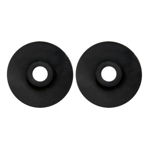 Borrachas de pressão para fixações pontuais pretas fi 50 mm EPDM 2 peças