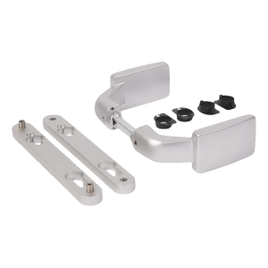 Locinox – puxador de alumínio anodizado com bloqueio para portoes e portinholas