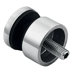 Suporte pontual para vidro 6-12mm fi 30/13/M8x40 AISI304 sistema plano polido