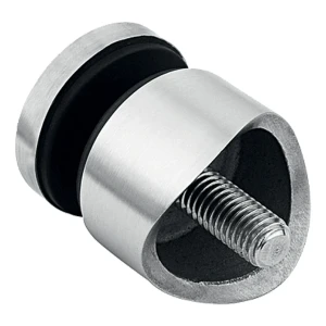 Suporte pontual para vidro 6-12mm fi 30/13/M8x40 AISI304 sistema 42,4 acetinado