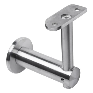 Fixação de corrimão à parede fi 50mm AISI304 sistema 42,4 acetinado