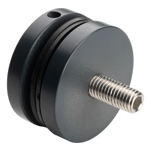 Fixação pontual vidro 8-17,52mm ø 50/8/M10x50 AISI304 sistema plano antracite