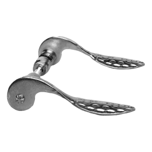 Postal – puxador de porta de ferro forjado galvanizado H155×L85 mm conjunto completo