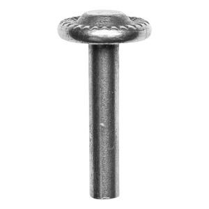 Postal – rebite decorativo de aço FI6 / H40 × FI19 para portões e vedações