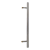 Puxador de porta unilateral redondo 32×800 mm – aço inoxidável AISI 304, acetinado, fixação 45° 000-723 (1)