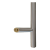 Puxador de porta unilateral redondo 32×800 mm – aço inoxidável AISI 304, acetinado, fixação 45° 000-723 (2)