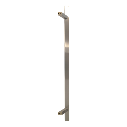 Puxador-barra porta unilateral retangular 45° AISI 304 cetim 1000 mm 000-751 (1)