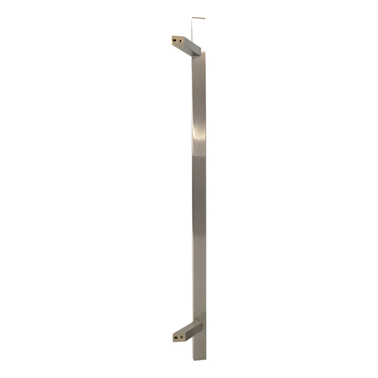 Puxador-barra porta unilateral retangular 45° AISI 304 cetim 1000 mm 000-751 (1)