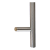 Puxador-antaba de porta unilateral redondo 45° aço AISI 304 acetinado 32×1000 mm 000-752 (2)