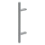 PSG puxador de porta unilateral redondo ø 32 mm acetinado – 300 mm, AISI 304 000-767 (1)