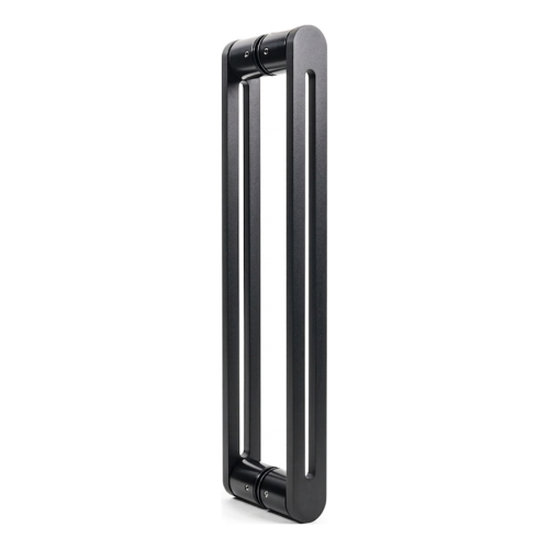 PSG puxador de porta dupla face retangular 90° aço preto 40×450 mm 000-768 (1)