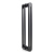 PSG puxador de porta dupla face retangular 90° aço preto 40×450 mm 000-768 (1)