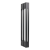 Puxador porta duplo face retangular 90° aço preto mate 40×478 mm PSG 000-769 (1)