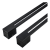 Puxador porta duplo face retangular 90° aço preto mate 40×478 mm PSG 000-769 (2)