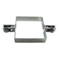 Abraçadeira intermédia para painéis de vedação 100x100 mm galvanizada 000-777 (3)