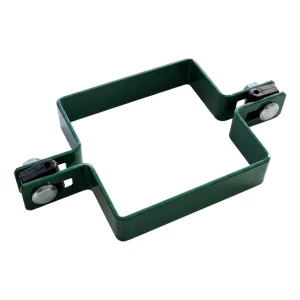 Abraçadeira intermédia para painéis de vedação 100x100 mm verde