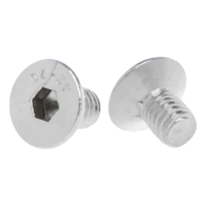 Parafuso de cabeça cônica M6x16 DIN 7991 – aço inoxidável A2 (AISI 304), encaixe hexagonal