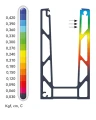 Kozza KE 100 – perfil U para guardas de vidro 5000 mm preto, fixação por cima 000-861 (3)