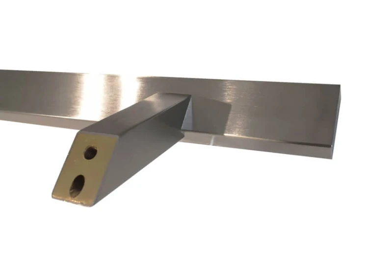 PSG Puxador-barra porta unilateral retangular 45° AISI 304 satinado 1400 mm 000-749 (3)
