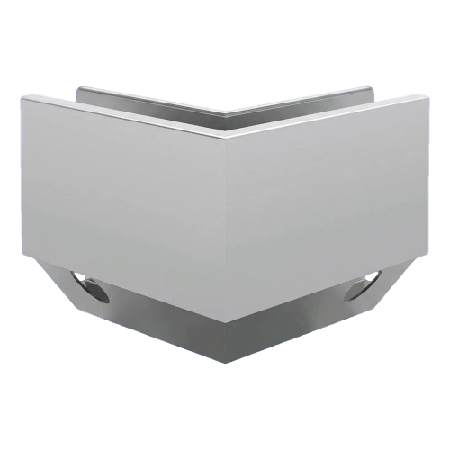 Kozza KE 120 – perfil U angular 90° para balaustradas de vidro integral, exterior, fixação lateral 000-874 (1)