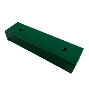 Calha de ligação suporte para soco 200x55 verde