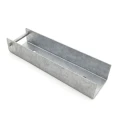 Perfil em C - Conector para base 200x55 galvanizado GPV-700-24 (2)