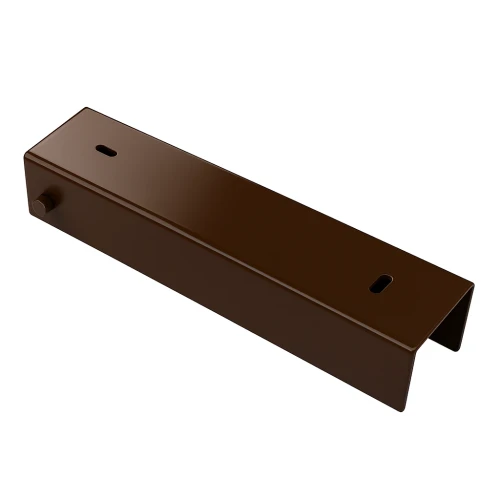Perfil em C - Conector para base 200x50 marrom GPV-700-35 (1)