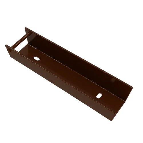 Perfil em C - Conector para base 200x50 marrom GPV-700-35 (2)