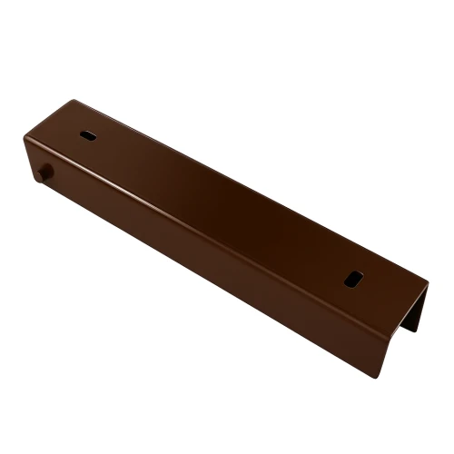 Perfil em C - Conector para base 300x55 marrom GPV-700-50 (1)