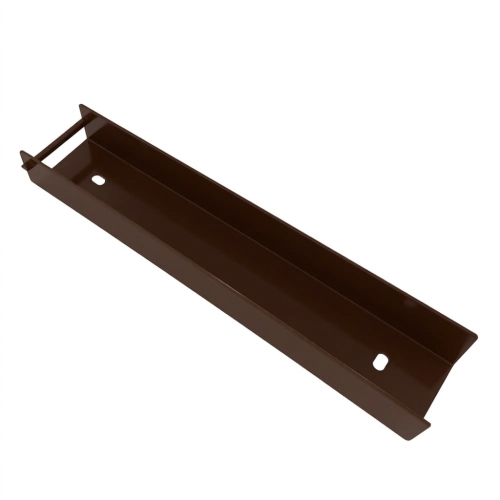 Perfil em C - Conector para base 300x55 marrom GPV-700-50 (2)