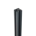 Poste de canto para balaustrada 45x45x1283mm vidro 8,72mm cinza escuro Kozza KR7500 000-890 (5)