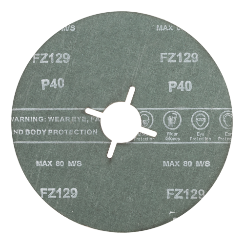 Starflex FZ129 – disco fibra com zircónia P40 125 mm para aço inoxidável 000-912 (2)